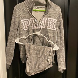 Womens PINK short set